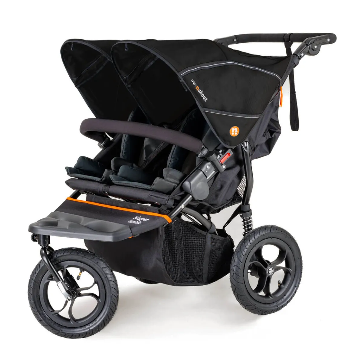 Out n About - Nipper Double V5 pushchair - Summit Black