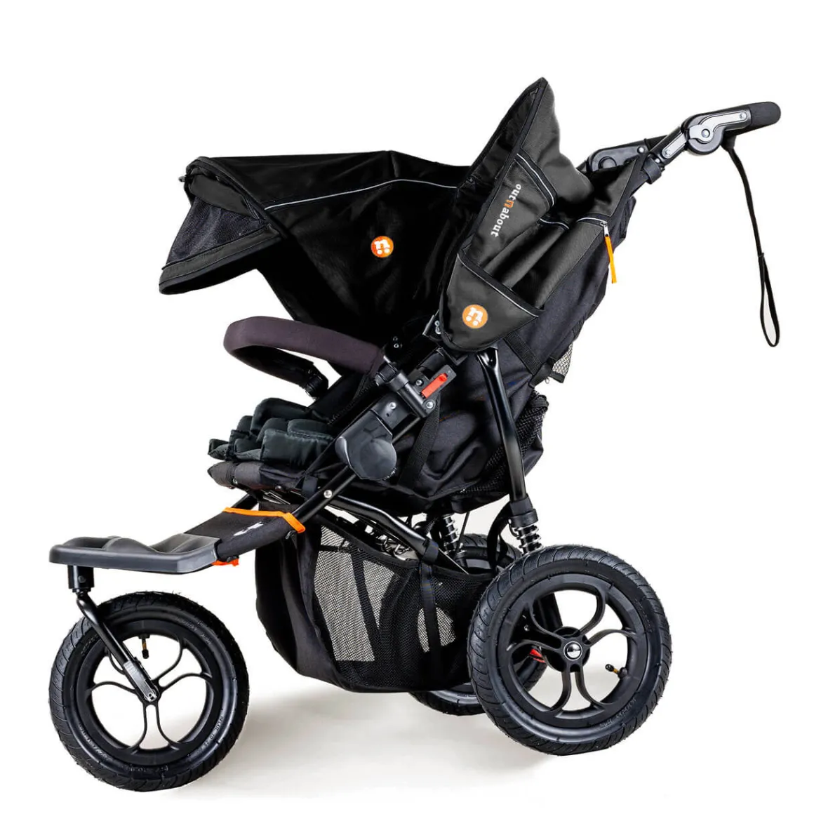 Out n About - Nipper Double V5 pushchair - Summit Black