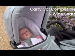 Out n About - Nipper Double V5 pushchair - Summit Black