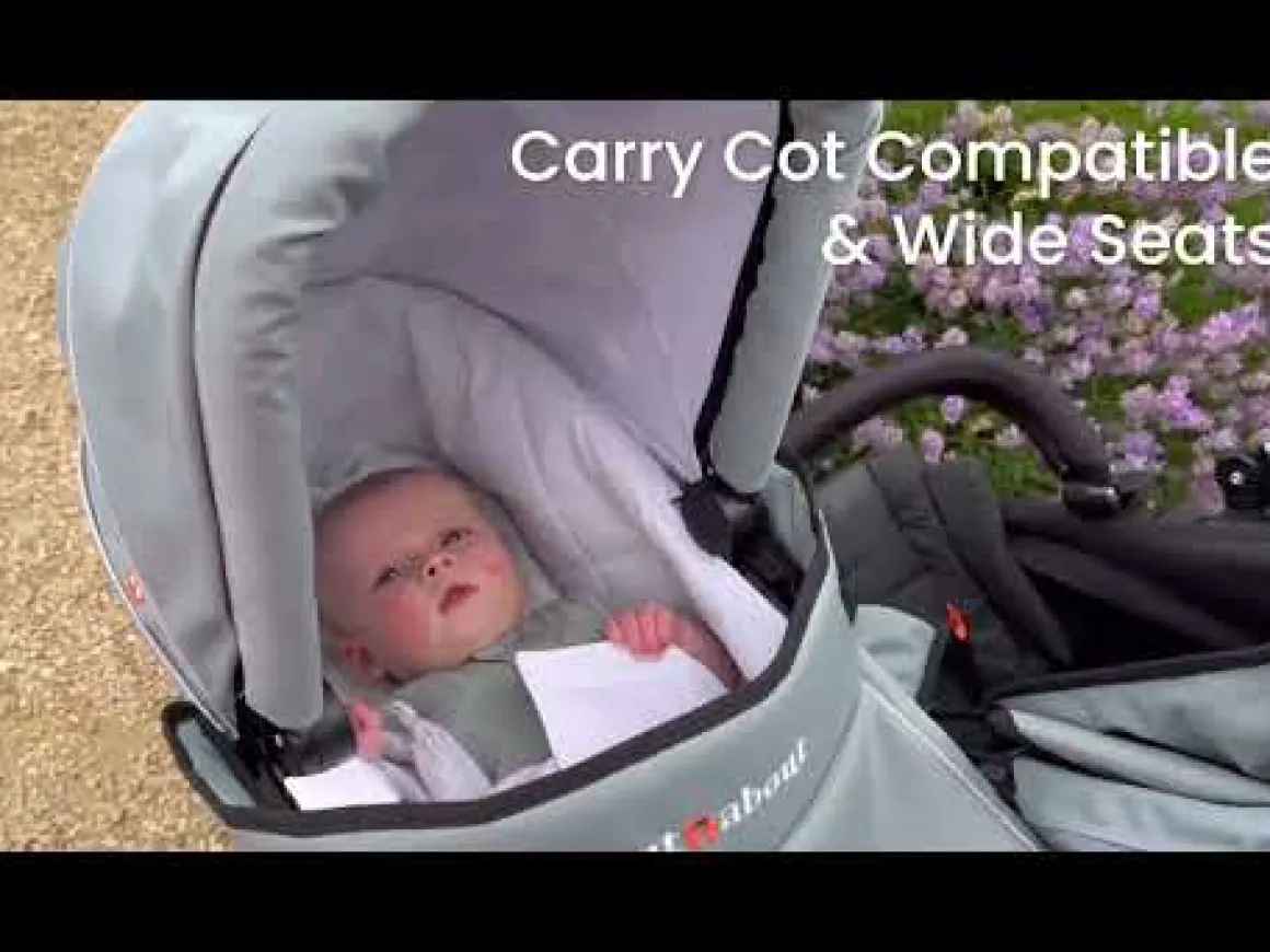 Out n About - Nipper Double V5 pushchair - Summit Black