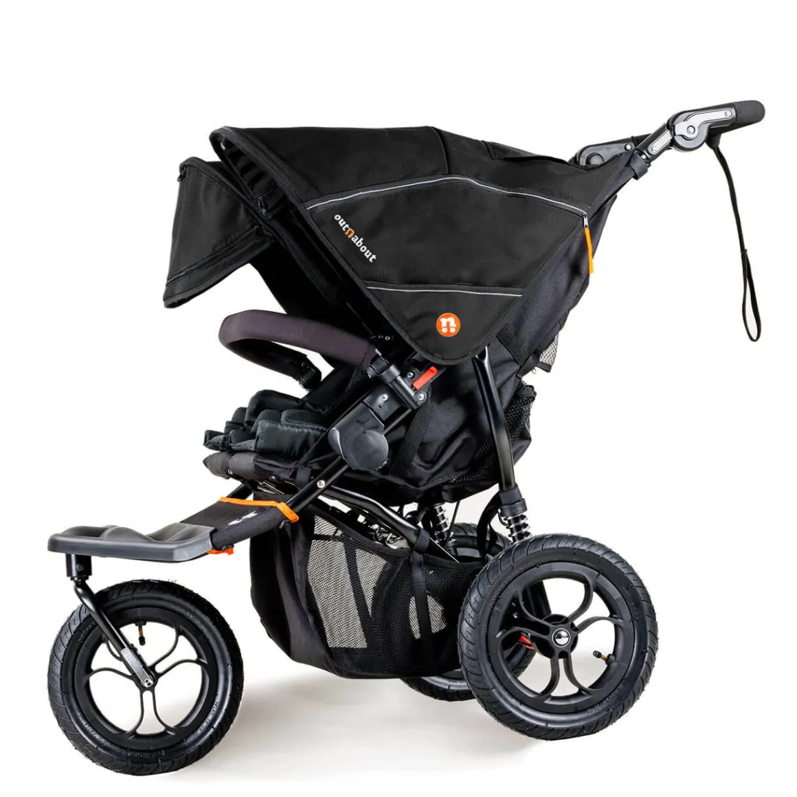 Out n About - Nipper Double V5 pushchair - Summit Black