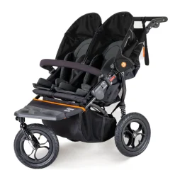 Out n About - Nipper Double V5 pushchair - Summit Black