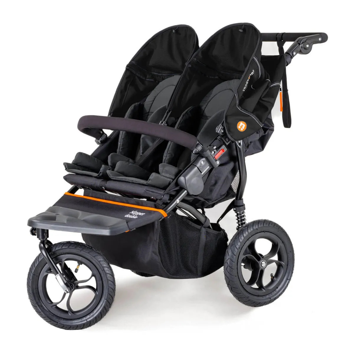 Out n About - Nipper Double V5 pushchair - Summit Black