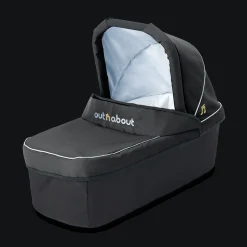 Out n About Single Nipper Carrycot - Black