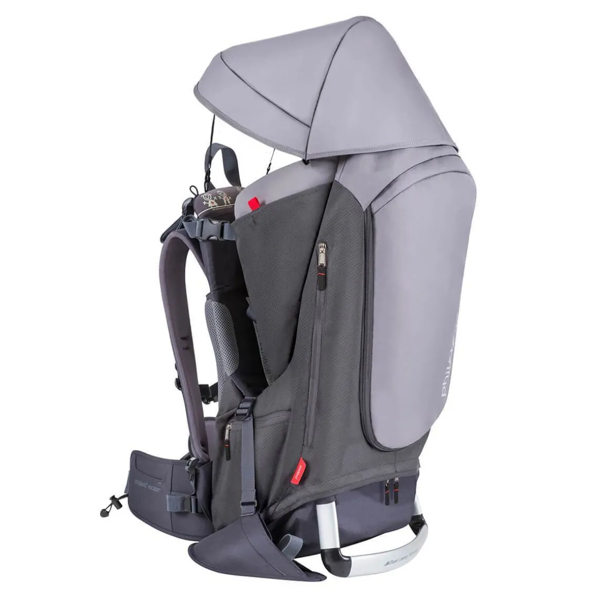 Phil & Teds Escape™ Back Carrier - Charcoal