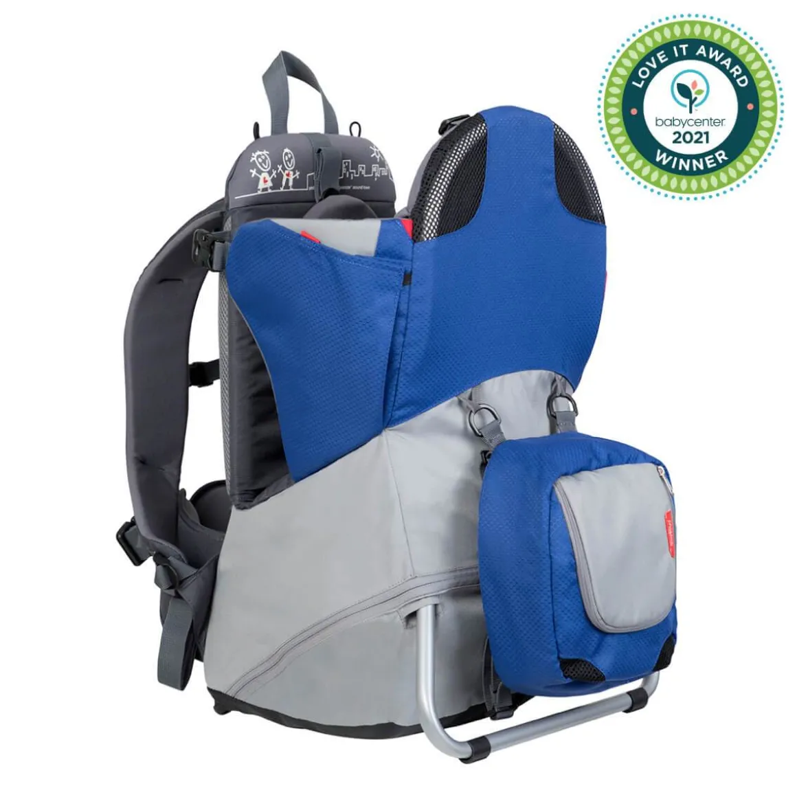 Phil & Teds Parade™ Back Carrier - Blue