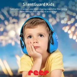 Reer - SilentGuard Kids Capsule Ear Protectors - Blue