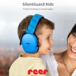 Reer - SilentGuard Kids Capsule Ear Protectors - Blue