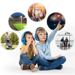 Reer - SilentGuard Kids Capsule Ear Protectors - Blue