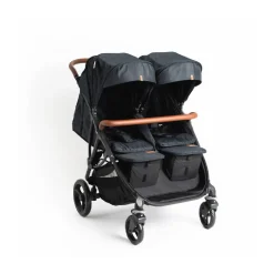 Roma Gemini Double Stroller-Jet Black