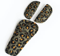 Roma Gemini Double Stroller- Khaki Leopard