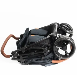 Roma Gemini Double Stroller-Jet Black