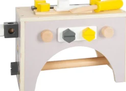 Small Foot -  Wooden Toolbox & Work Bench with 4 tools