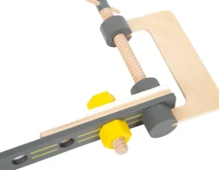 Small Foot -  Wooden Toolbox & Work Bench with 4 tools