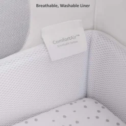 SnuzPod4 Bedside Crib - Dove
