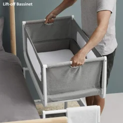 SnuzPod4 Bedside Crib - Dusk