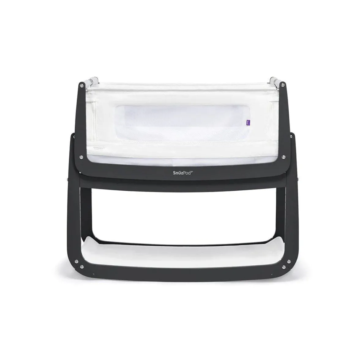 SnuzPod4 Bedside Crib - Slate