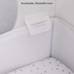 SnuzPod4 Bedside Crib - Slate