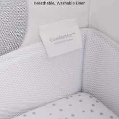 SnuzPod4 Bedside Crib - White