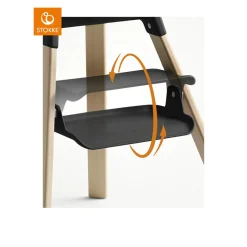 Stokke Clikk Highchair - Black / Natural