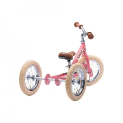 Trybike - Steel 2 In 1 Balance Trike / Bike Vintage Pink