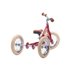 Trybike - Steel 2 In 1 Balance Trike / Bike Vintage Red