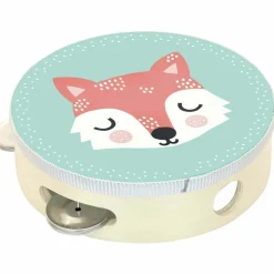 Vilac - Fox Wood Tambourine