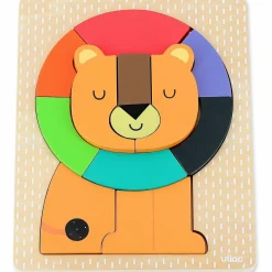 Vilac - Rainbow Lion Puzzle